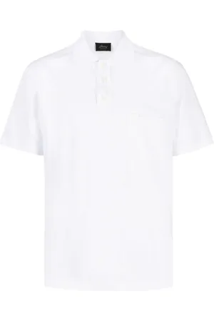 BRIONI Poloshirt mit Logo-Etikett