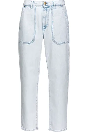 Pinko Halbhohe Straight-Leg-Jeans