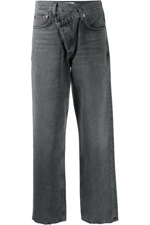 AGOLDE Hoch sitzende Tapered-Jeans