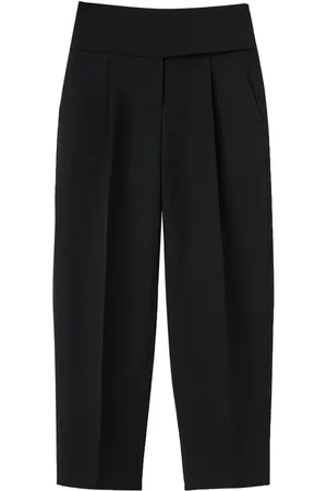 Jil Sander Cropped-Hose mit hohem Bund