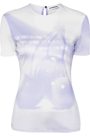 Jil Sander T-Shirt mit grafischem Print