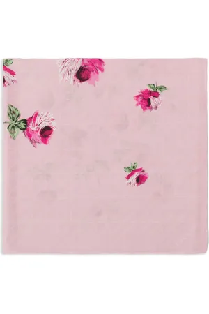 Prada Jacquard-Schal aus Chinakrepp