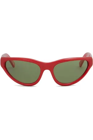 Marni Mavericks Sonnenbrille mit Logo-Print