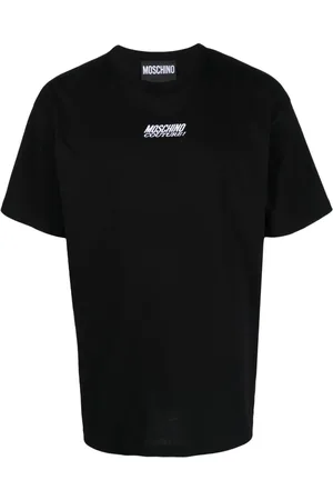 Moschino T-Shirt mit Logo-Stickerei