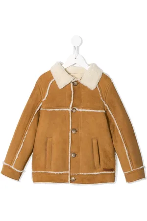 Dolce & Gabbana Shearling-Jacke mit Knöpfen
