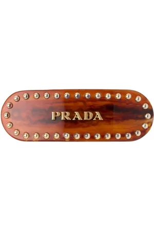 Prada Haarspange mit Logo