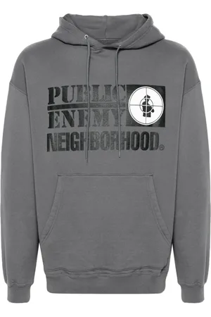 NEIGHBORHOOD X Public Enemy Hoodie mit Print