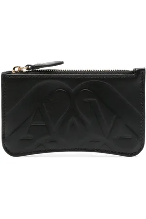 Alexander McQueen Portemonnaie mit Logo-Prägung