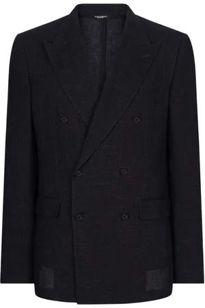 Dolce & Gabbana Doppelreihiges Sakko aus Leinen