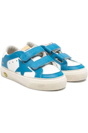 Golden Goose May School Sneakers mit Klettverschluss