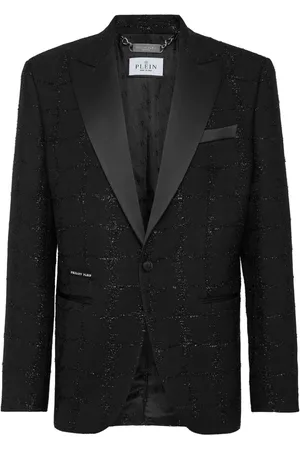 Philipp Plein Duke Sakko mit Glitter-Optik