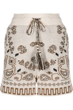 Alanui Shorts mit Bandana-Jacquardmuster