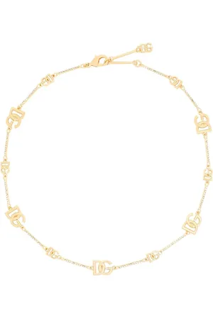 Dolce & Gabbana Halskette mit Logo-Schild