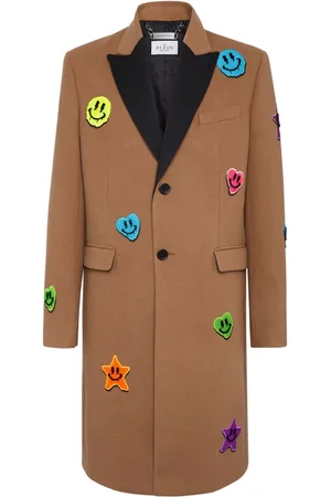 Philipp Plein Mantel mit Patches