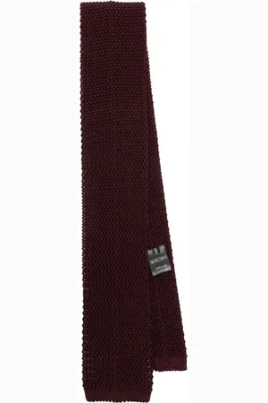 Fursac Gestrickte Krawatte aus Seide