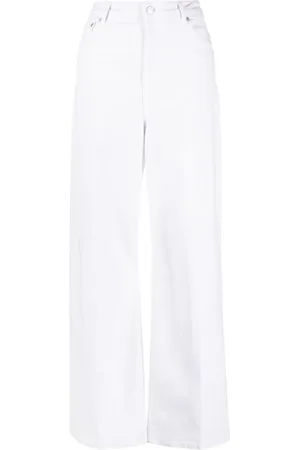 OFFICINE GENERALE Halbhohe Ginger Wide-Leg-Jeans