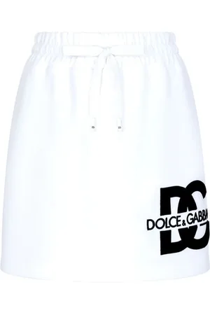 Dolce & Gabbana Minirock mit Logo-Print
