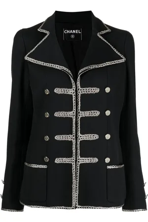 CHANEL 2006 pre-owned Jacke mit gehäkelten Details