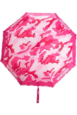 Moschino Regenschirm mit Logo-Print