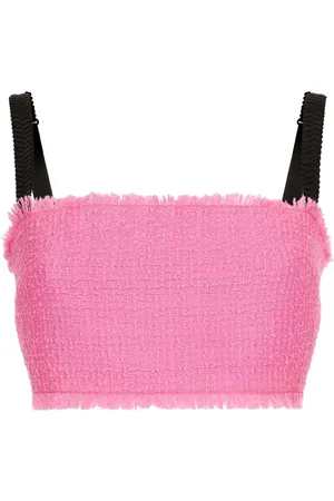 Dolce & Gabbana Rachel Cropped-Oberteil aus Tweed