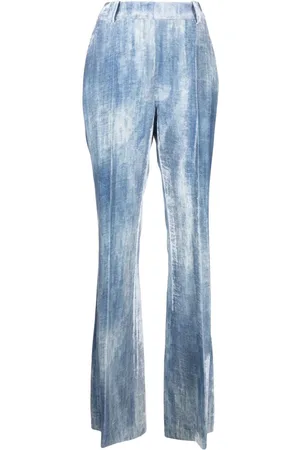 ERMANNO SCERVINO Bootcut-Hose mit hohem Bund