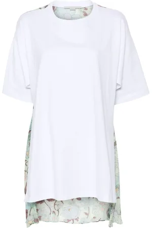 Stella McCartney T-Shirt mit Blumen-Print