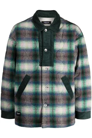 FIVE CM Hemdjacke mit Karomuster