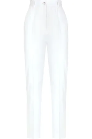 Dolce & Gabbana Hoch sitzende Gabardine-Hose
