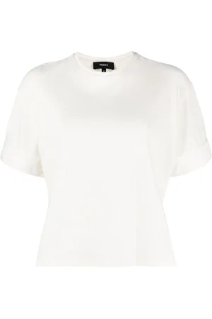 THEORY T-Shirt mit tiefen Schultern