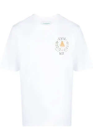 Casablanca T-Shirt mit "Casa Way"-Print