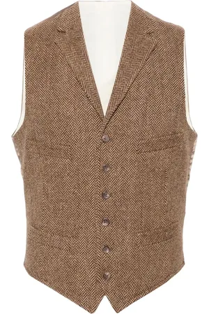 Ralph Lauren Weste mit Fischgrätenmuster