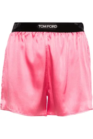 Tom Ford Shorts aus Seide mit Logo