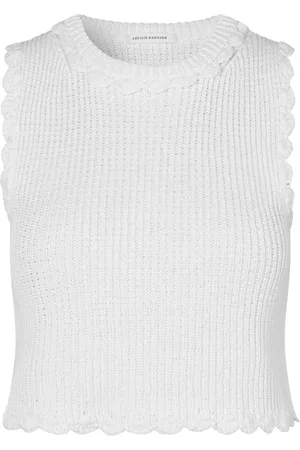 Cecilie Bahnsen Vimona geripptes Strickoberteil