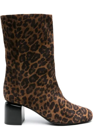 Pierre Hardy Biba Stiefeletten mit Leoparden-Print 70mm