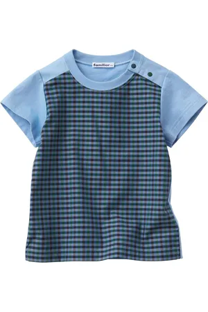 Familiar T-Shirt mit Vichy-Karo
