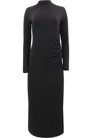 Vince Kleid mit gerafftem Detail