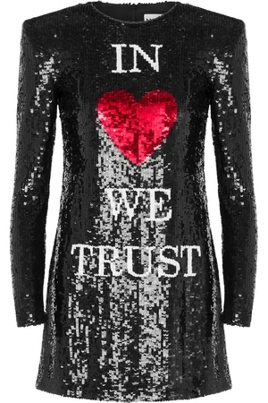 Moschino Minikleid mit Pailletten