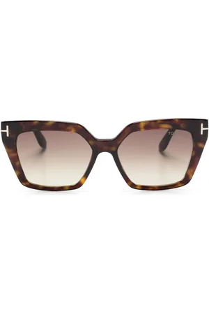 Tom Ford Winona Sonnenbrille mit eckigem Gestell