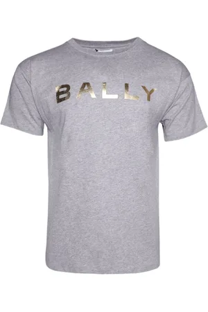 Bally Meliertes T-Shirt mit Logo-Print