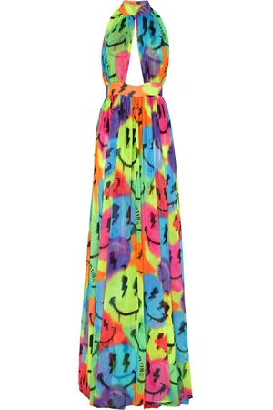 Philipp Plein Maxikleid aus Seide