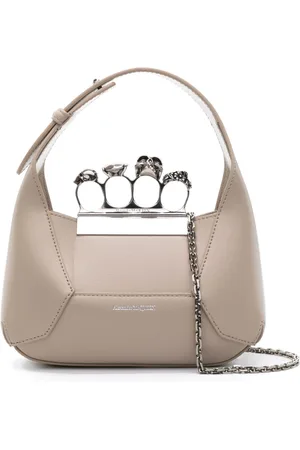 Alexander McQueen Mini Jewelled Hobo Handtasche