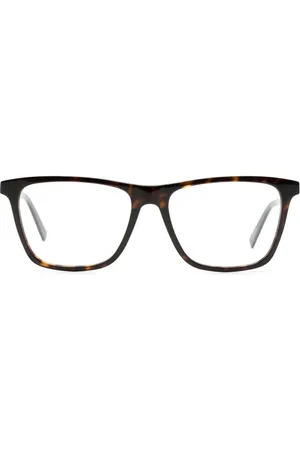 Ermenegildo Zegna Eckige Brille in Schildpattoptik