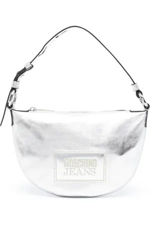 Moschino Schultertasche mit Logo-Applikation
