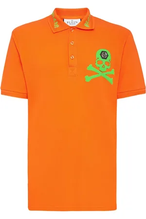 Philipp Plein Poloshirt mit Totenkopf-Print
