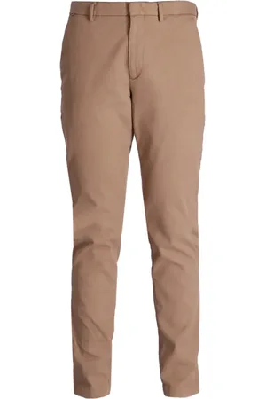 HUGO BOSS Schmale Tapered-Chino mit mittlerer Taille