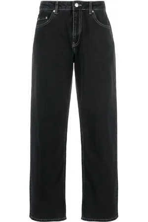 Moschino Straight-Leg-Jeans mit Kontrastnaht