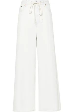 Maison Margiela Weite Jeans mit Kordelzug