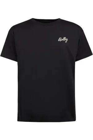 Bally T-Shirt aus Bio-Baumwolle mit Logo-Stickerei