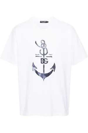 Dolce & Gabbana T-Shirt mit Anker-Print