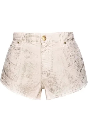 Pinko Jeans-Shorts mit grafischem Print